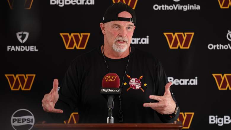 Dan Quinn, Commanders training camp