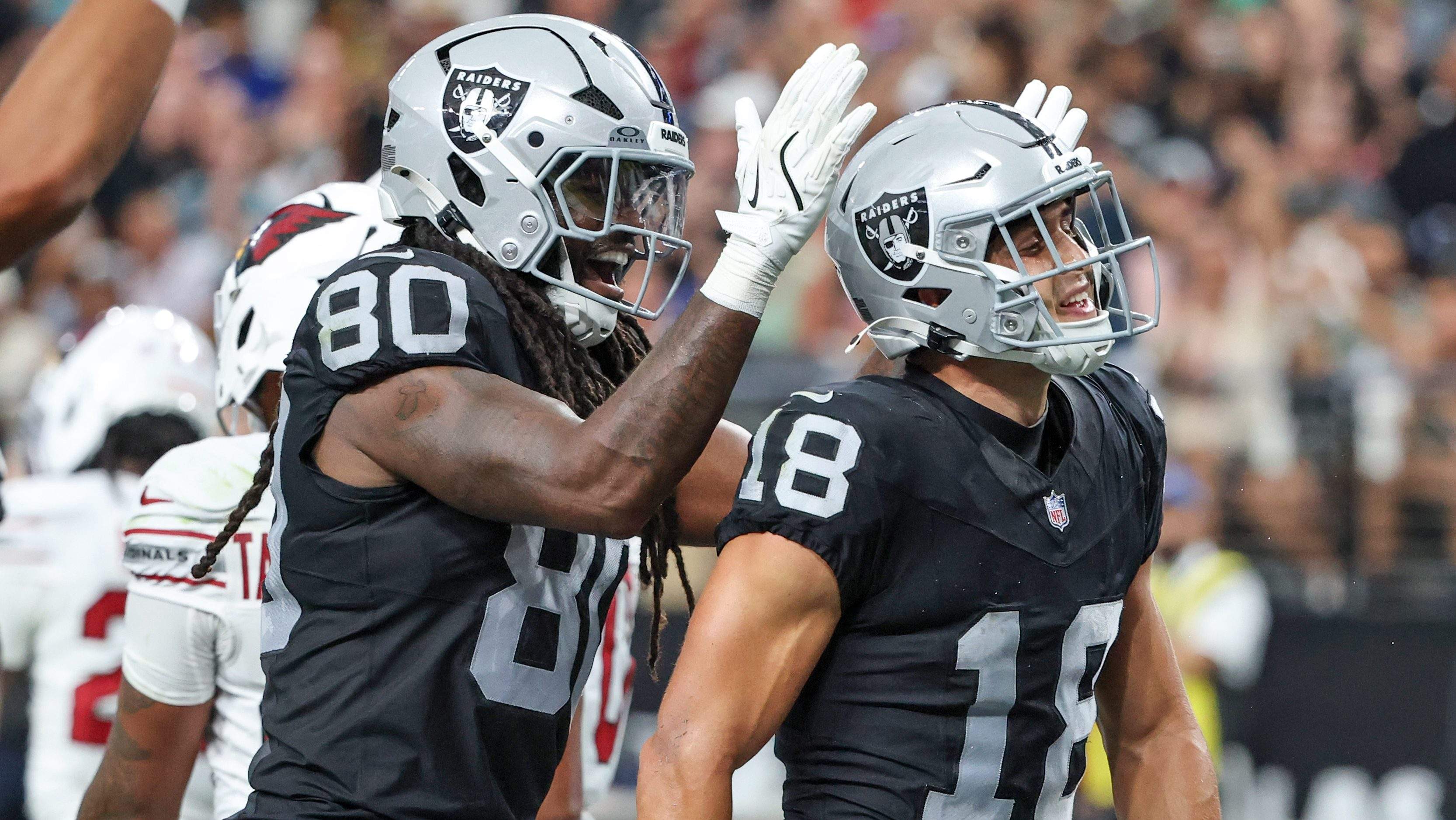 Jack Bech Las Vegas Raiders Kirk Cousins Ian Thomas