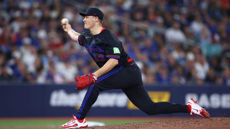 Toronto Blue Jays pitcher CJ Van Eyk.