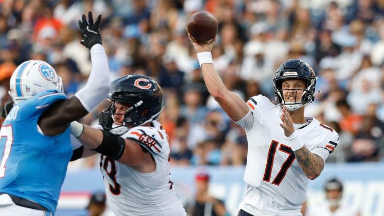 Bears QB Tyson Bagent