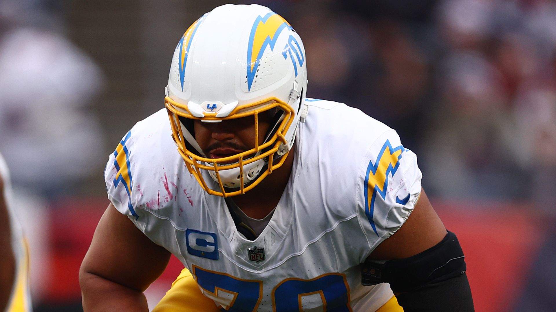 Chargers HC Jim Harbaugh Gives Key Rashawn Slater Injury Update Amid Practice Absence