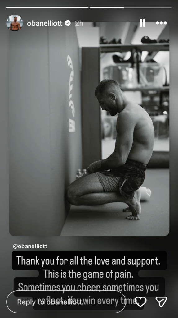 Oban Elliott Instagram Stories