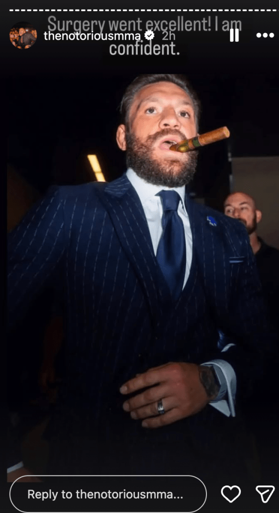 Conor McGregor Instagram Stories