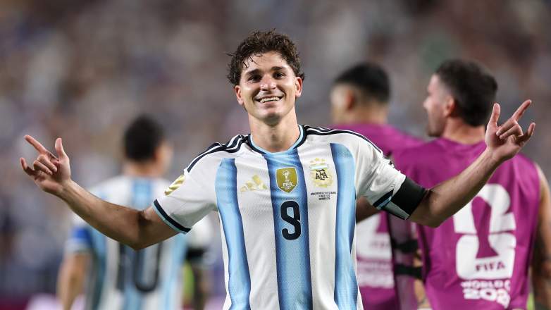 Argentina star Julian Alvarez is being chased by Arsenal.
