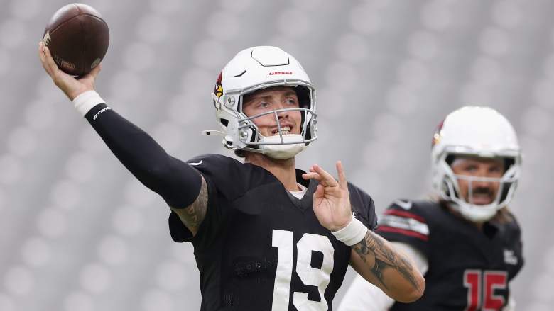 Arizona Cardinals quarterback Carson Beck