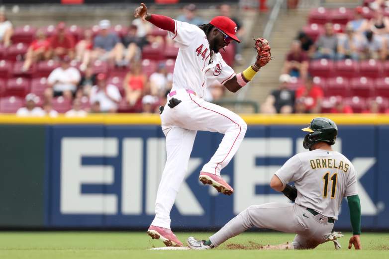 Athletics v Cincinnati Reds