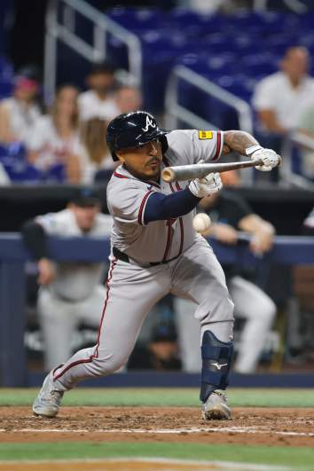Atlanta Braves v Miami Marlins