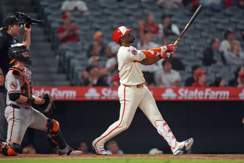 Baltimore Orioles v Los Angeles Angels