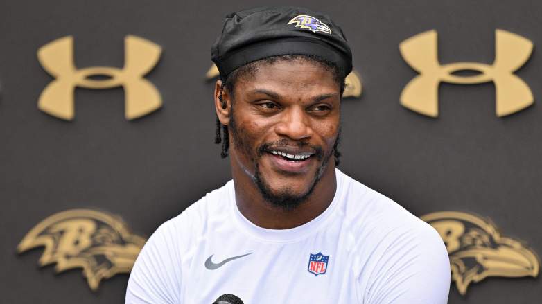 Baltimore Ravens quarterback Lamar Jackson