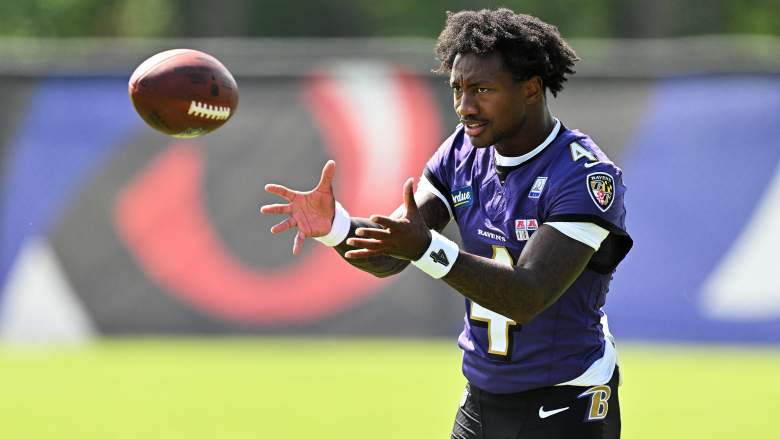 Baltimore Ravens wide receiver Zay Flowers