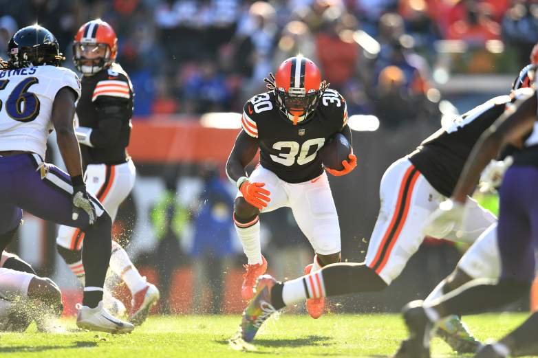 Baltimore Ravens v Cleveland Browns