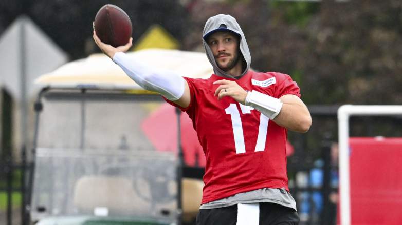 Buffalo Bills quarterback Josh Allen