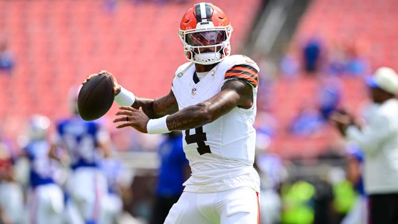 Cleveland Browns quarterback Deshaun Watson