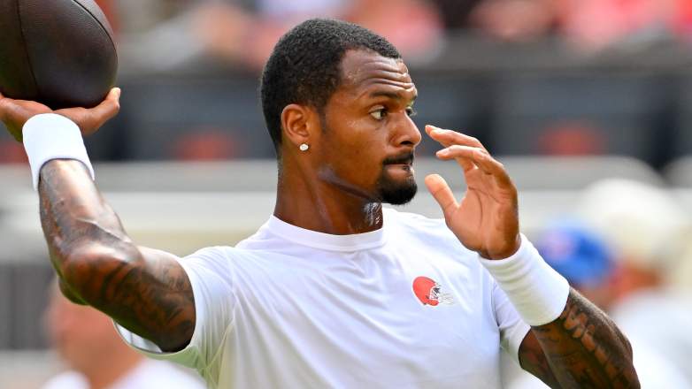 Cleveland Browns quarterback Deshaun Watson was hammered with boos by the home crowd.