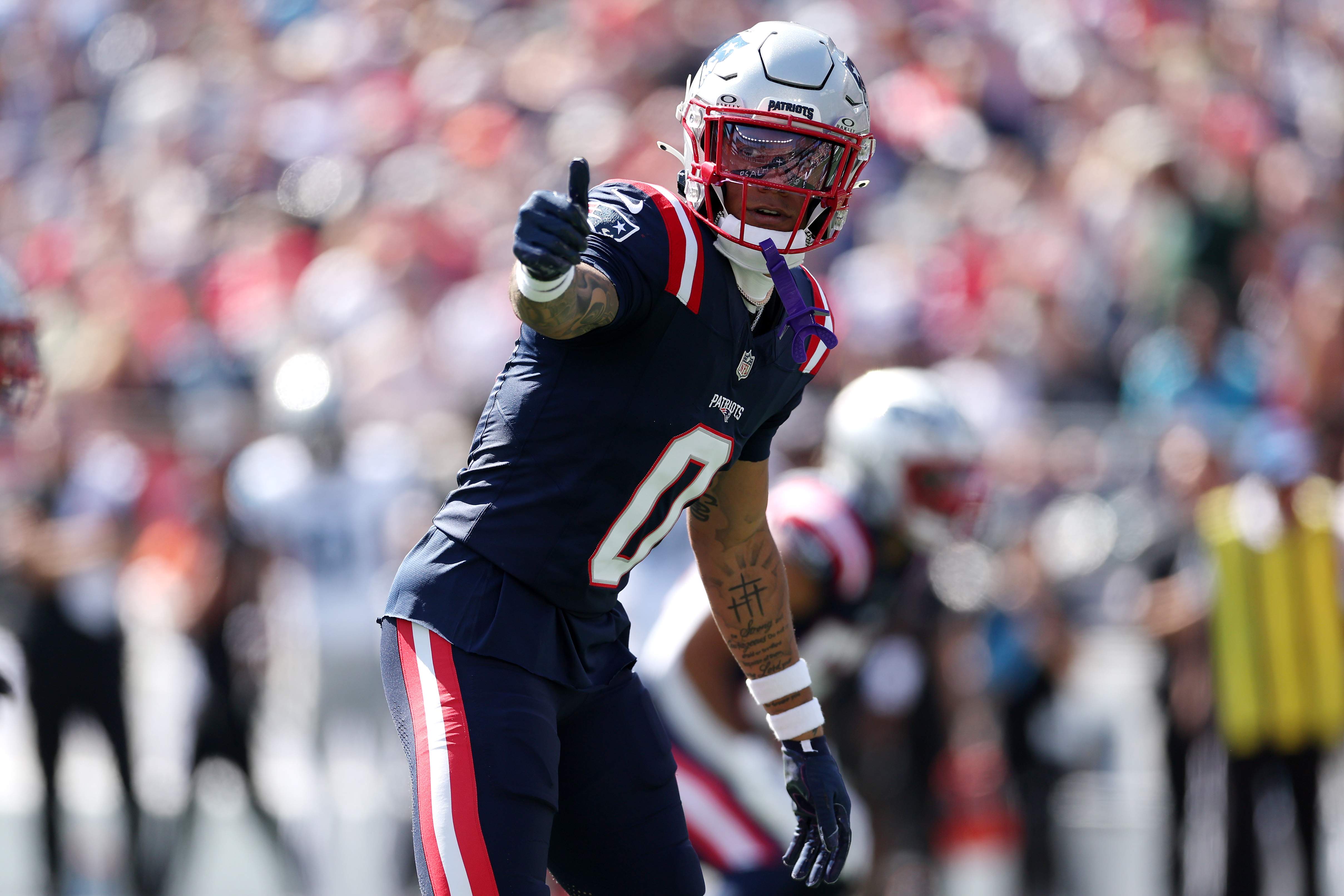 Patriots CB Christian Gonzalez