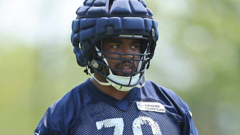 Braxton Jones Injury Training Camp Practice Bears News