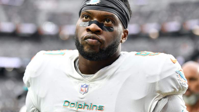 Emmanuel Ogbah pictured with the Dolphins.