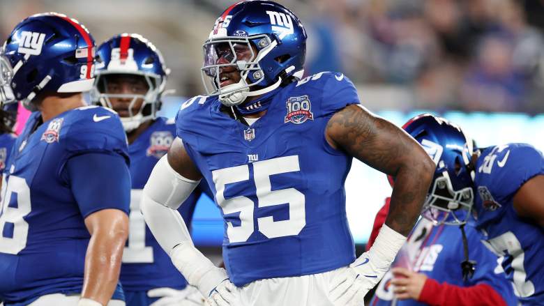 New York Giants edge rusher Boogie Basham