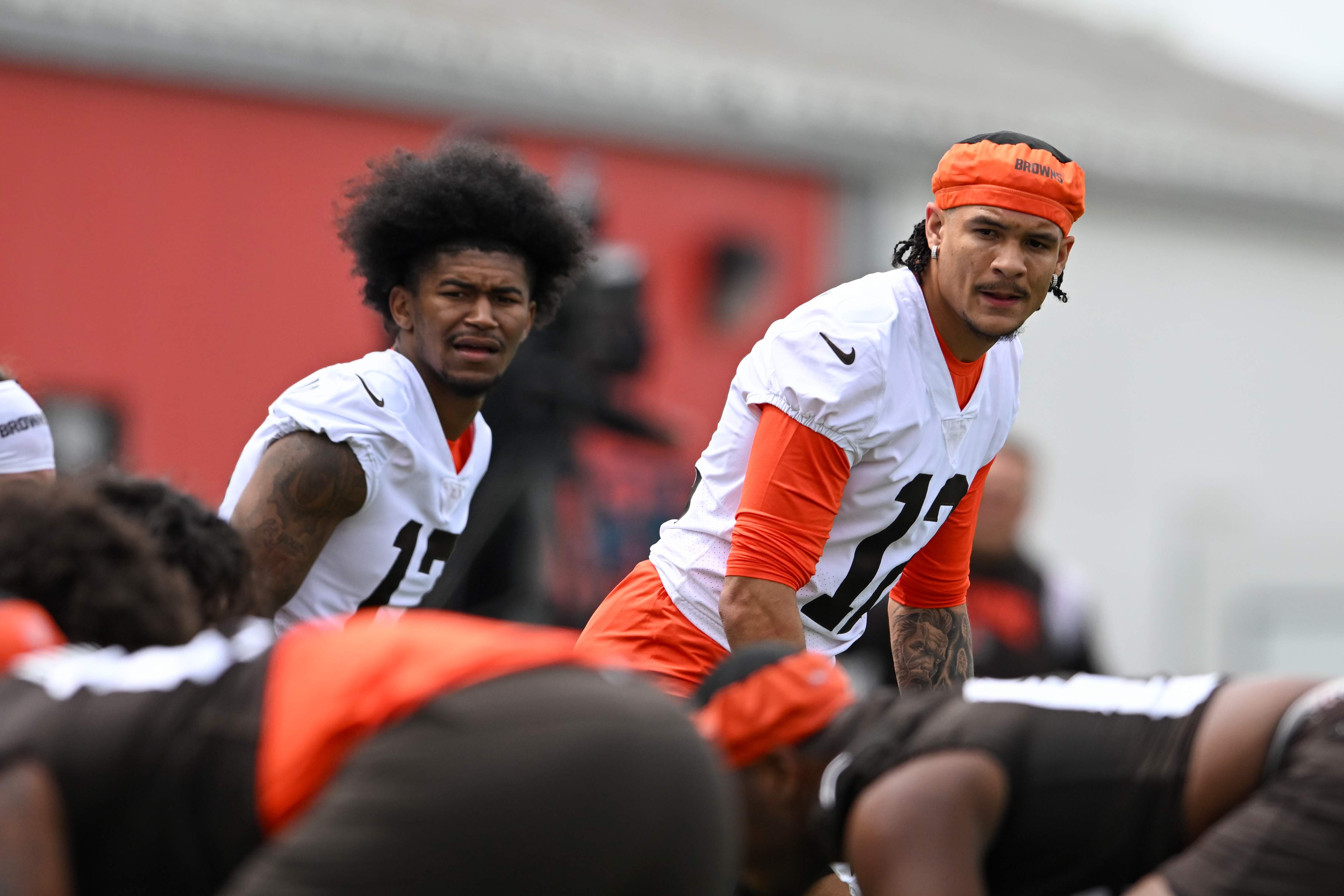 Browns rookie WRs K.C. Concepcion and Denzel Boston