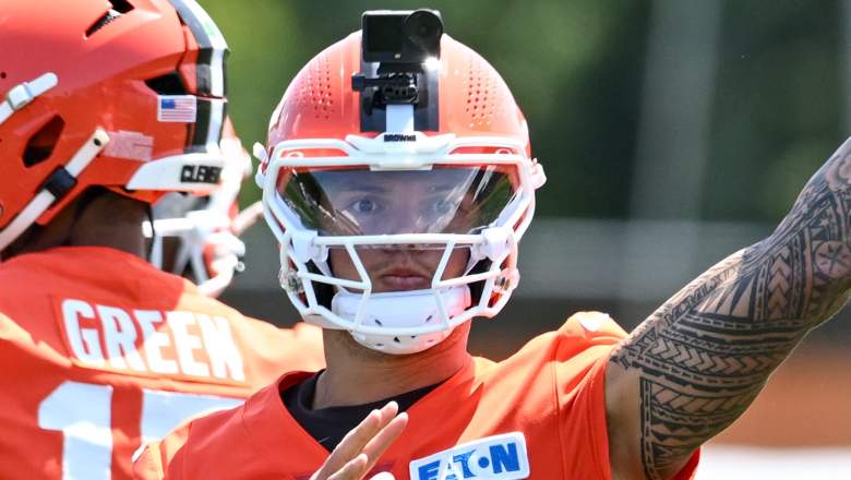 Cleveland Browns quarterback Dillon Gabriel has started camp strong.