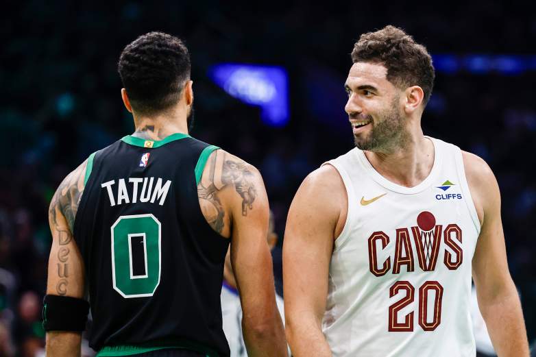 Cleveland Cavaliers v Boston Celtics - Emirates NBA Cup