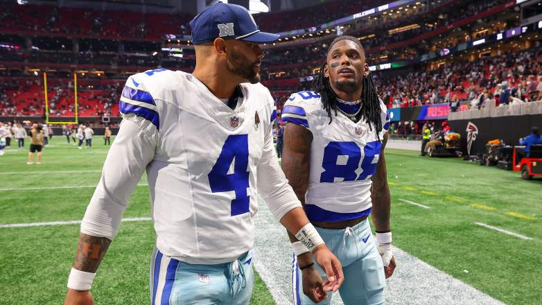 Dak Prescott and CeeDee Lamb
