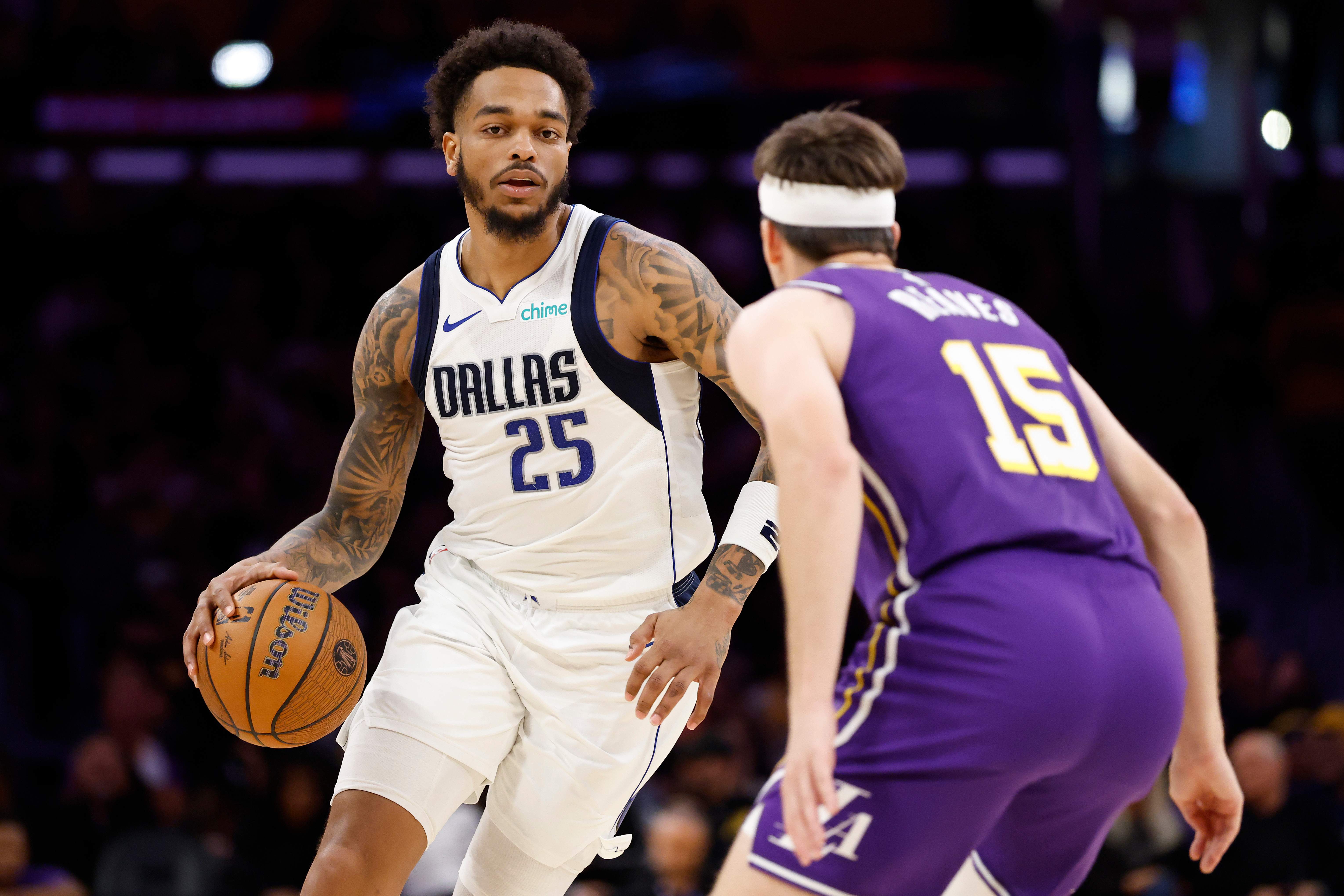 Dallas Mavericks v Los Angeles Lakers