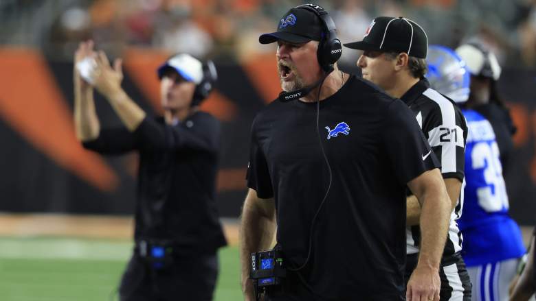 Detroit Lions head coach Dan Campbell