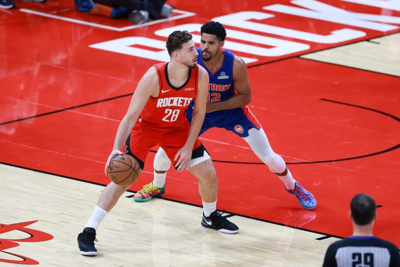 Detroit Pistons v Houston Rockets