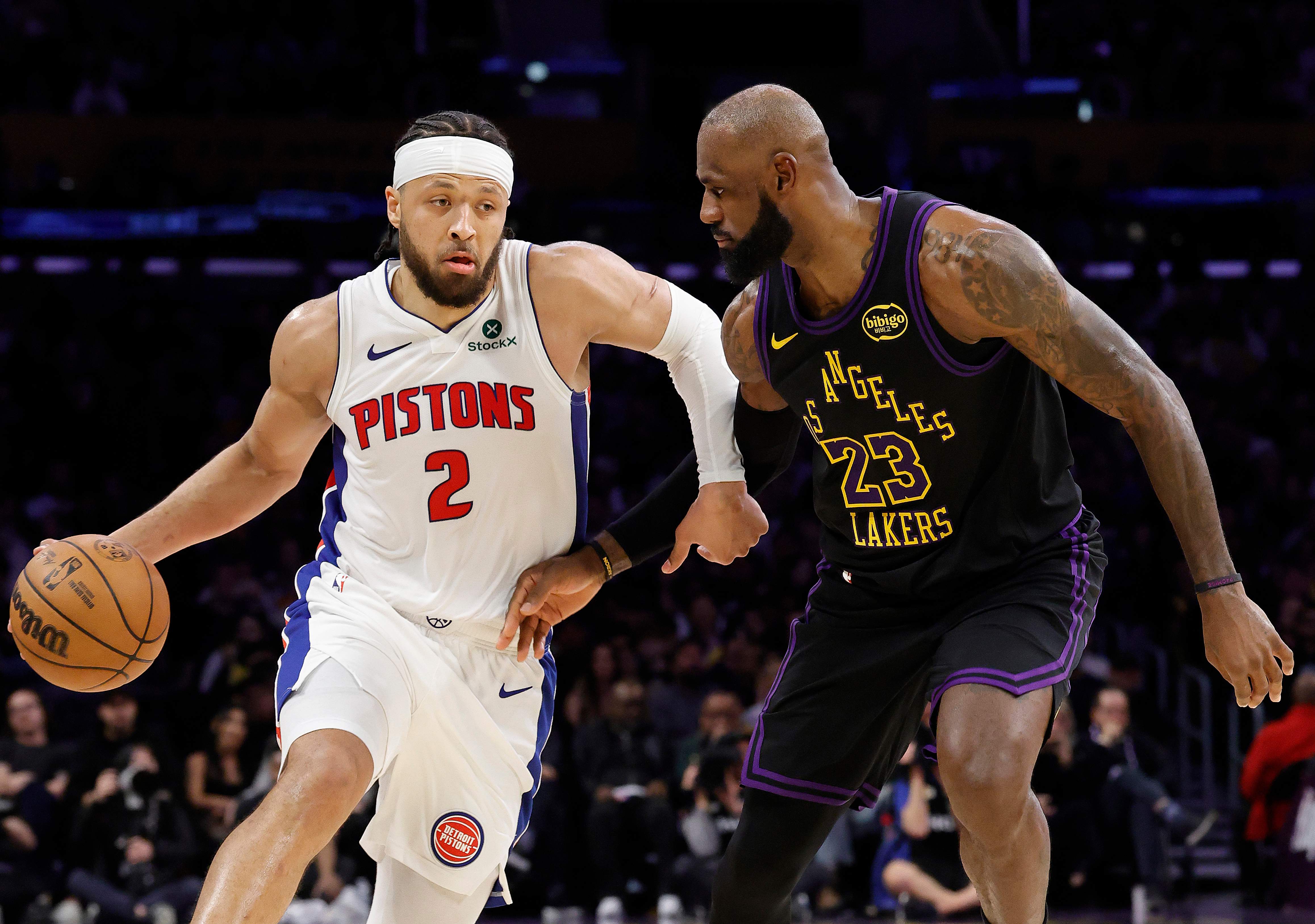 Detroit Pistons v Los Angeles Lakers