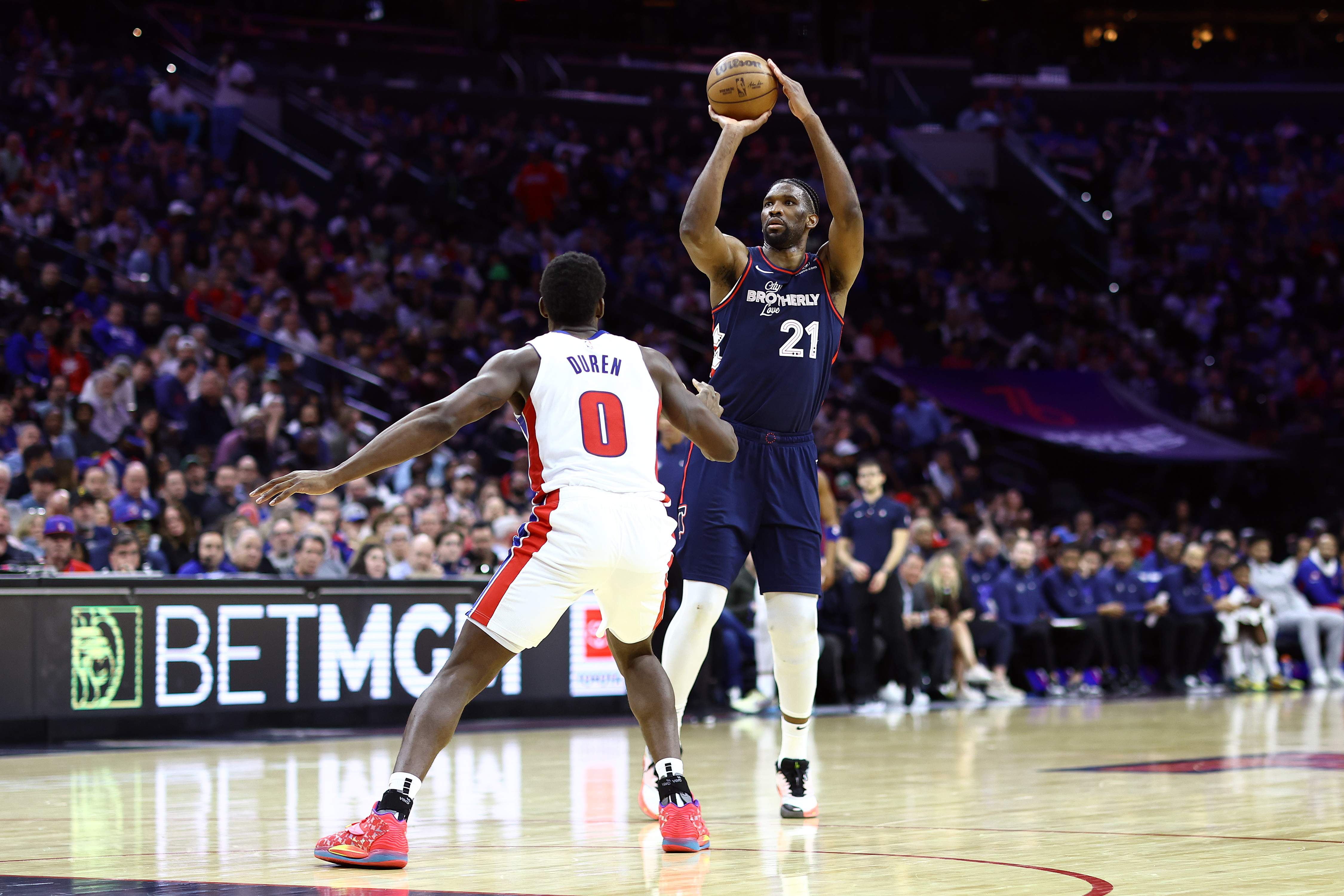 Detroit Pistons v Philadelphia 76ers