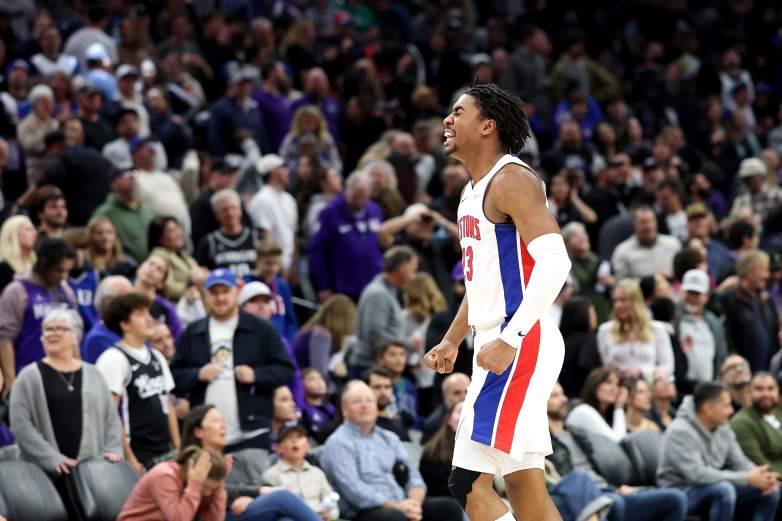 Detroit Pistons v Sacramento Kings