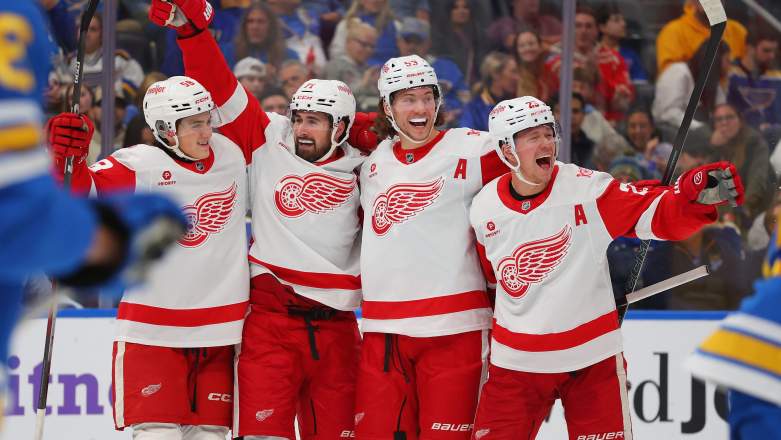 Moritz Seider has served as an alternate captain behind Dylan Larkin with the Detroit Red Wings.