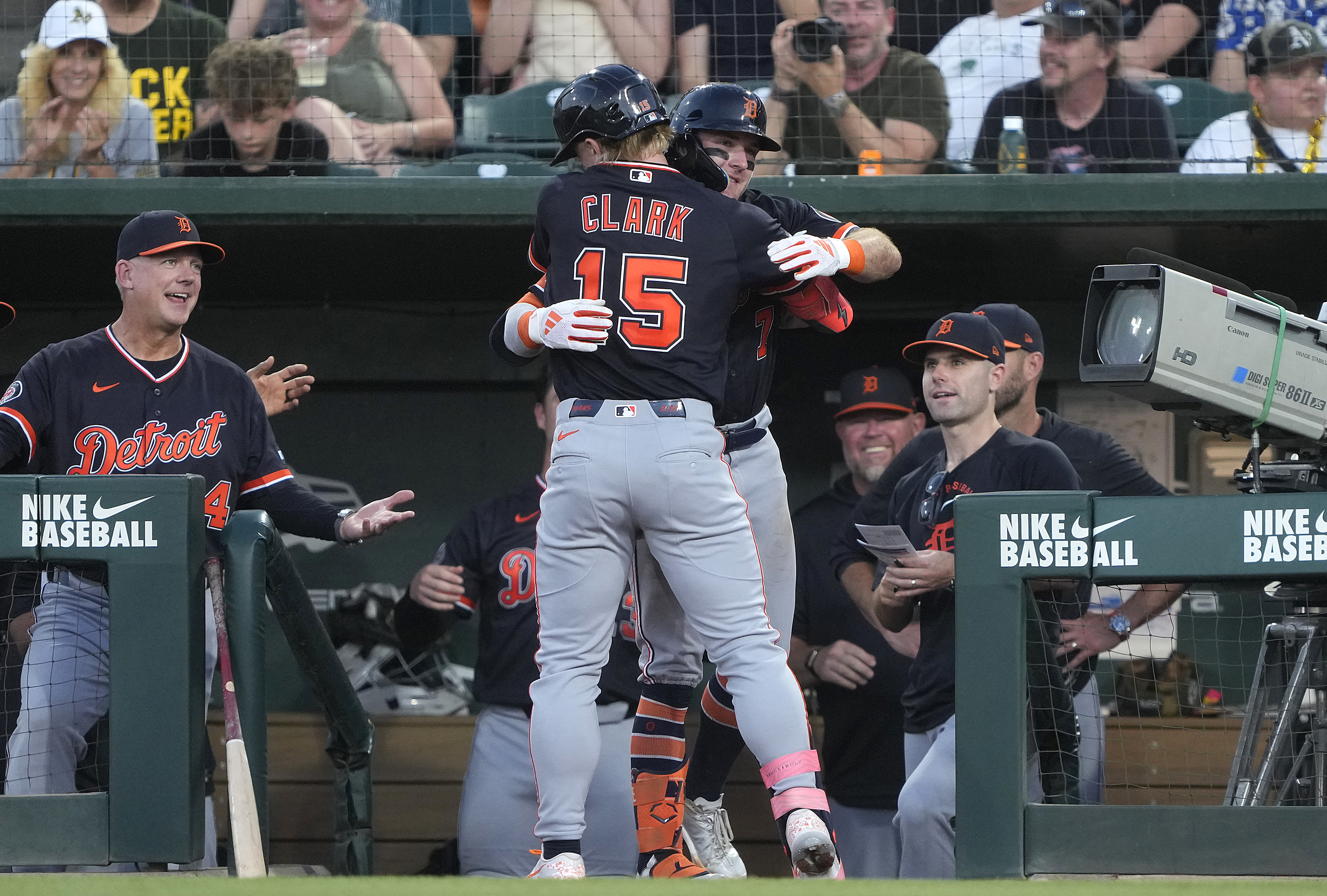 Detroit Tigers v Athletics