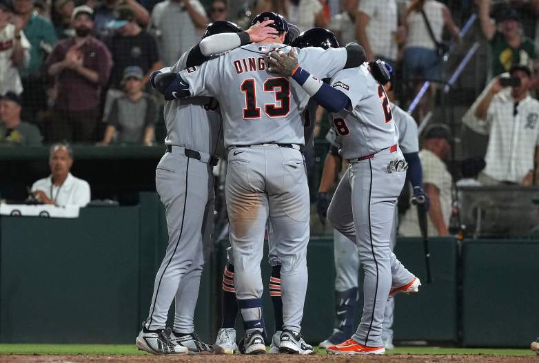 Detroit Tigers v Athletics