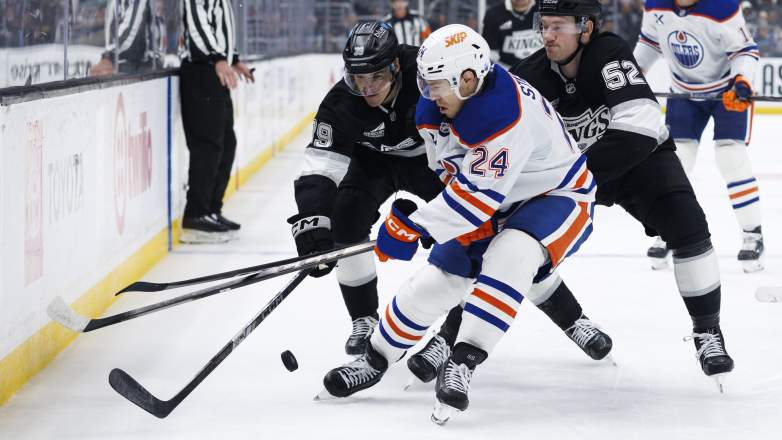 Spencer Stastney is being linked with a trade away from the Edmonton Oilers.