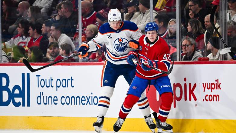 Edmonton Oilers v Montreal Canadiens