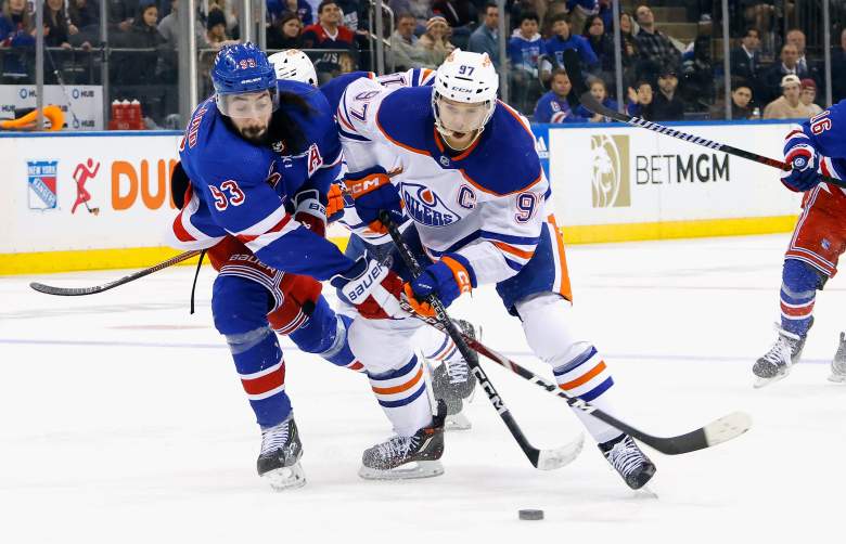 Edmonton Oilers v New York Rangers
