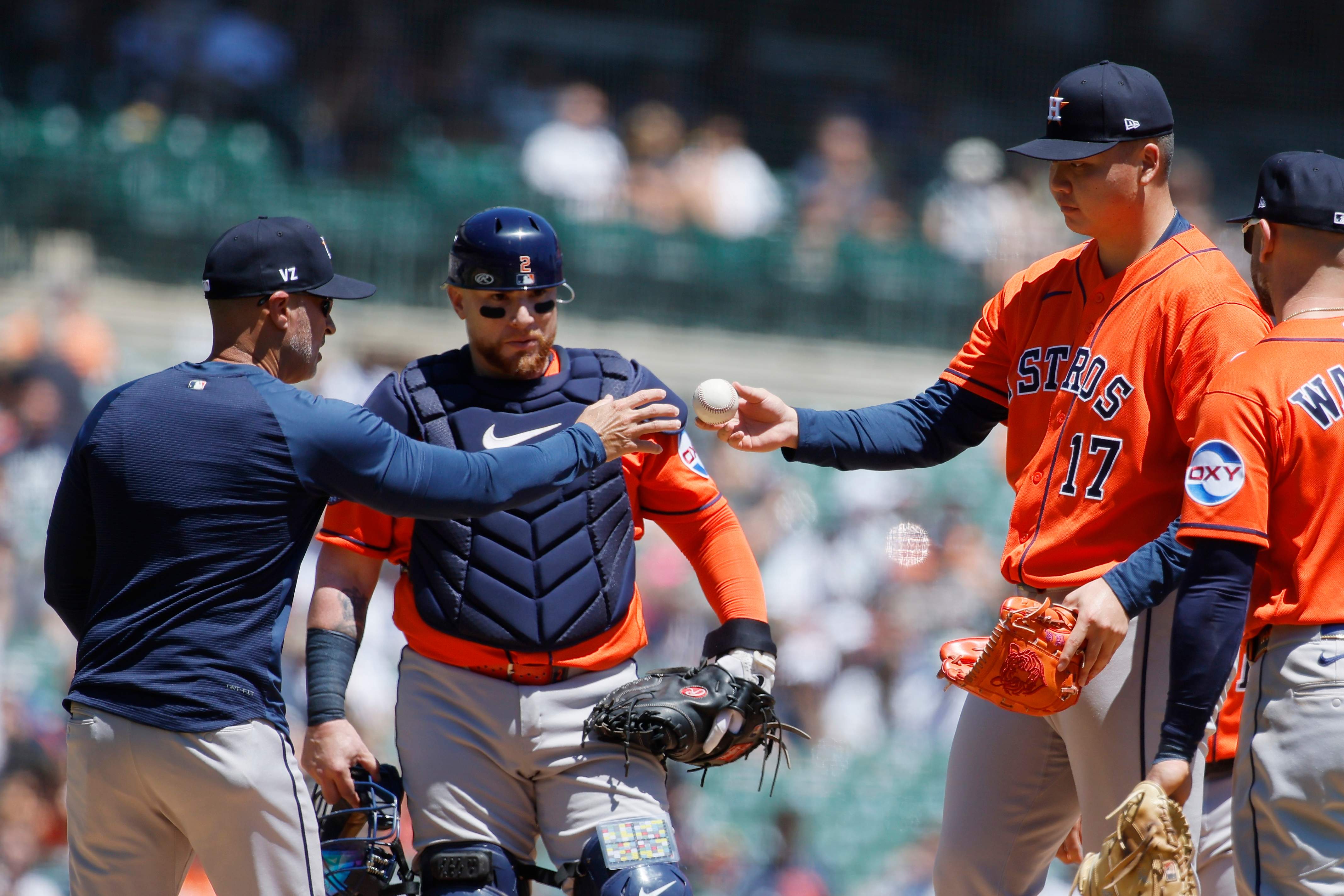Houston Astros v Detroit Tigers