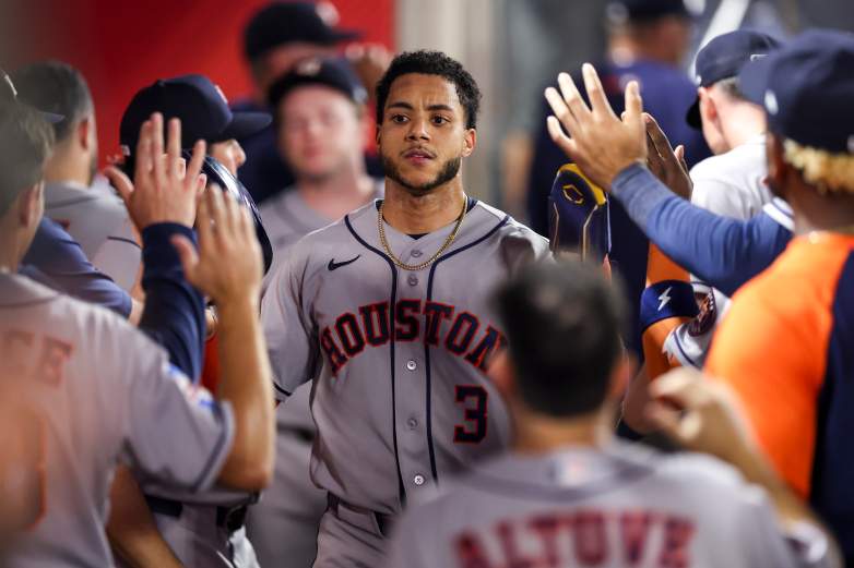 Houston Astros v Los Angeles Angels