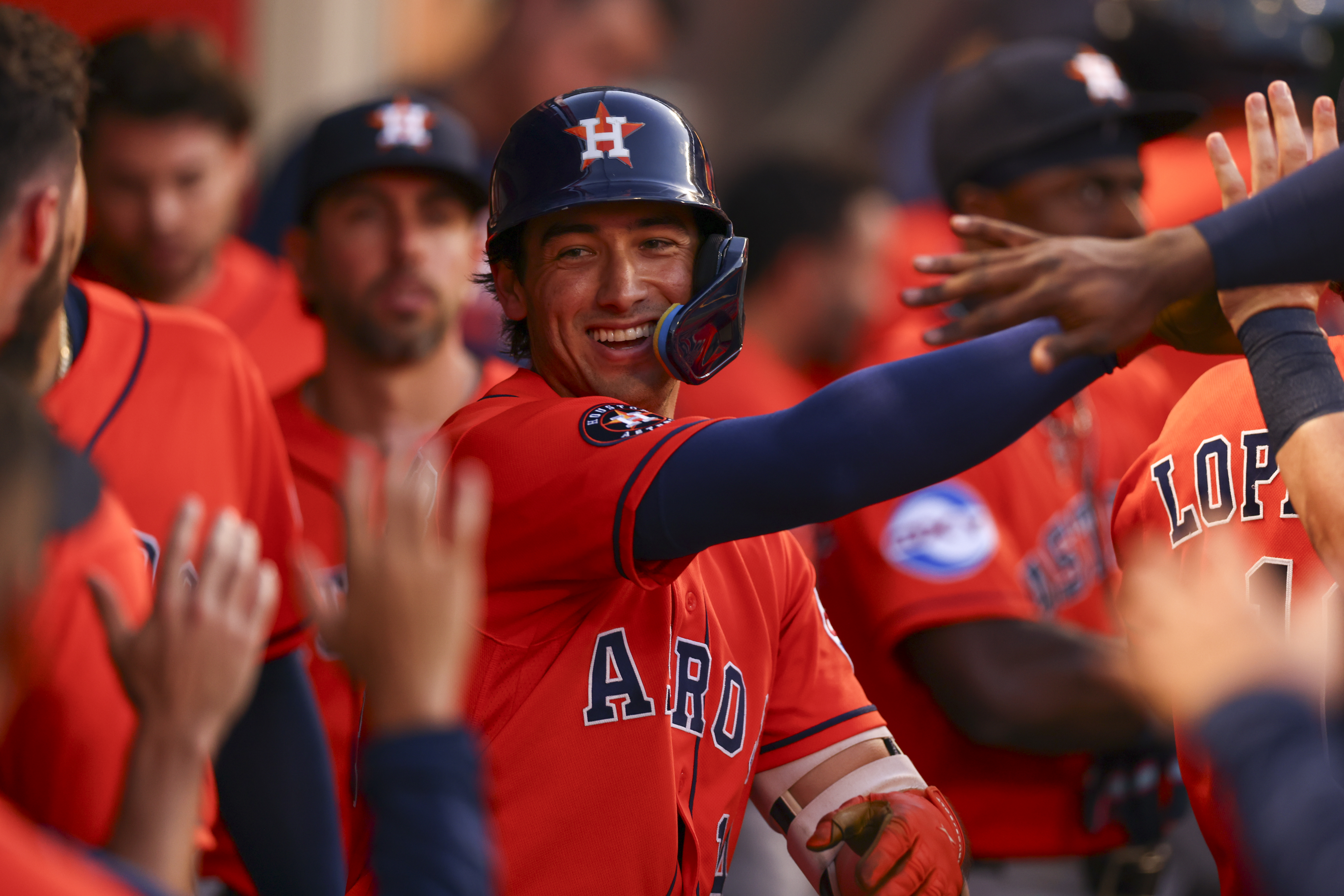 Houston Astros v Los Angeles Angels