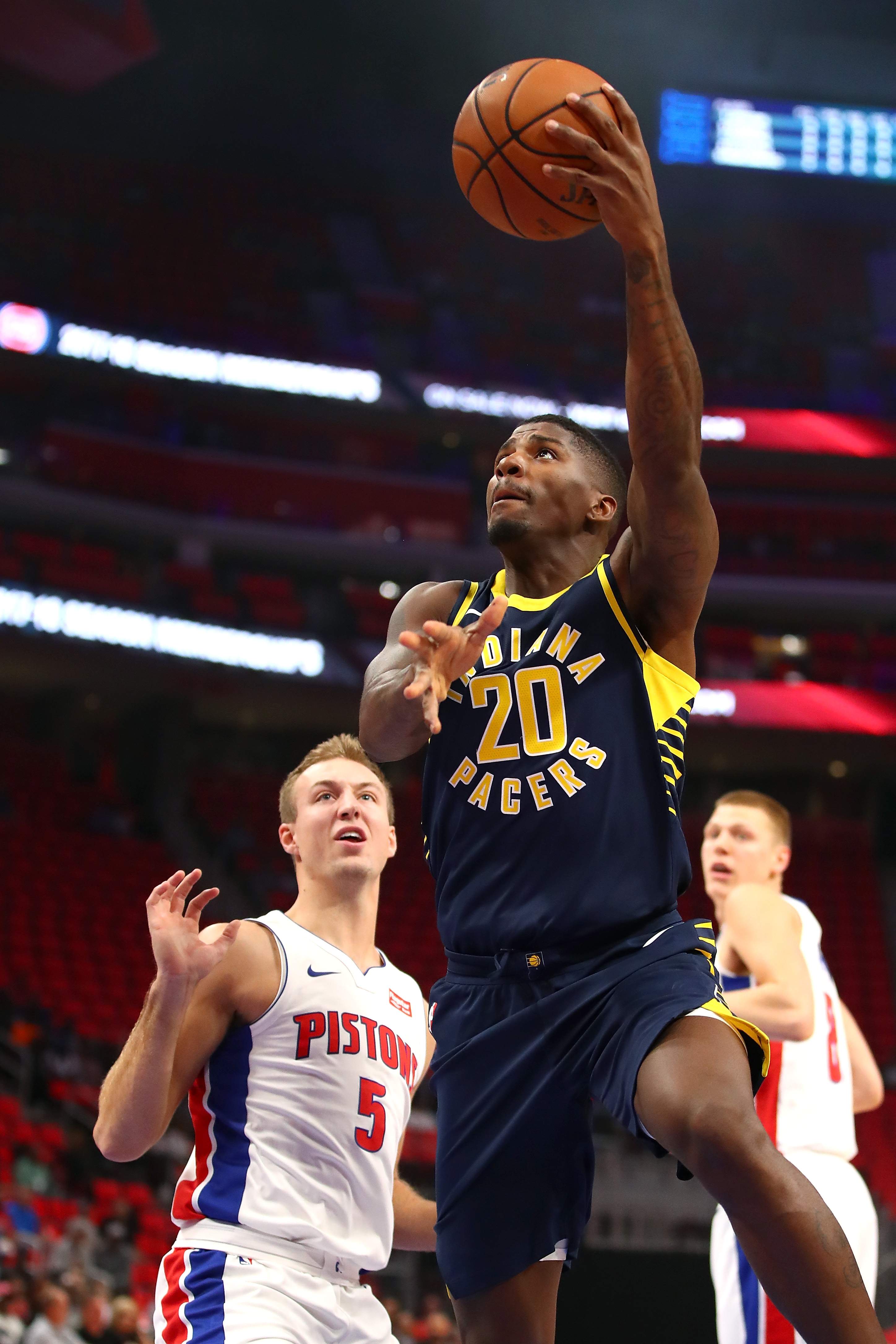 Indana Pacers v Detroit Pistons