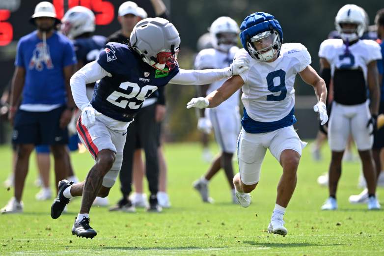 Indianapolis Colts and New England Patriots Joint Practice