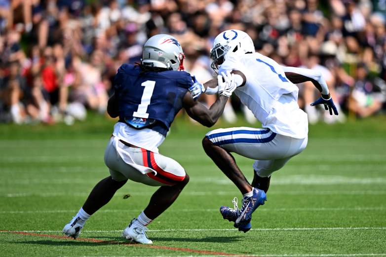 Indianapolis Colts and New England Patriots Joint Practice