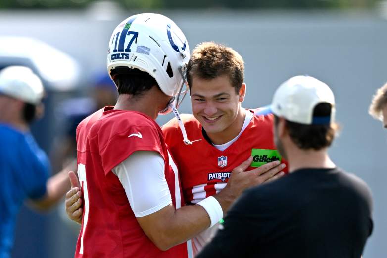 Indianapolis Colts and New England Patriots Joint Practice