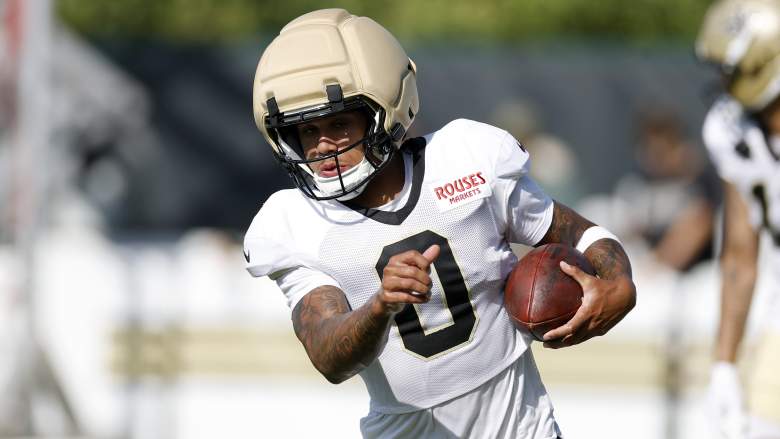 New Orleans Saints wide receiver Jordyn Tyson