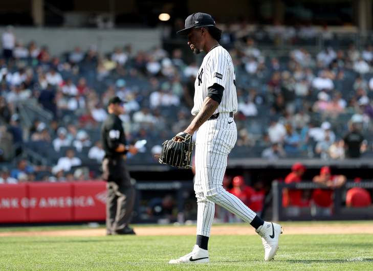 Los Angeles Angels v New York Yankees
