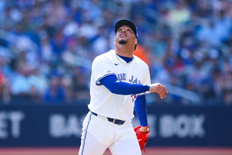 Los Angeles Angels v Toronto Blue Jays