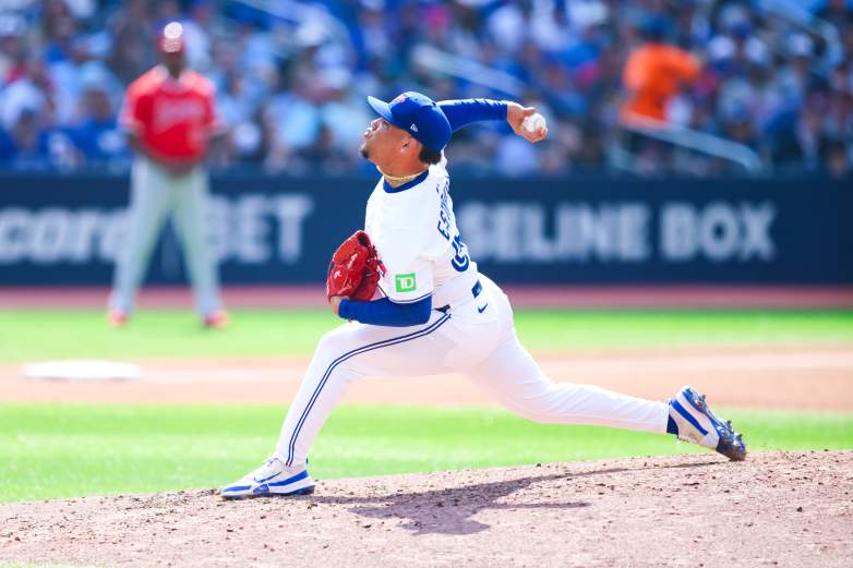 Los Angeles Angels v Toronto Blue Jays