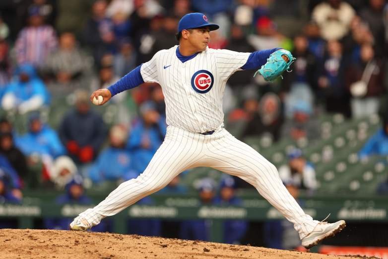 Los Angeles Dodgers v Chicago Cubs